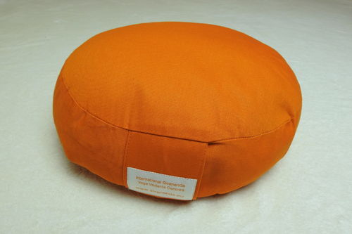 Meditationskissen Rund - Orange