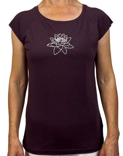 Damen T-Shirt Lotus (aus Bambus)
